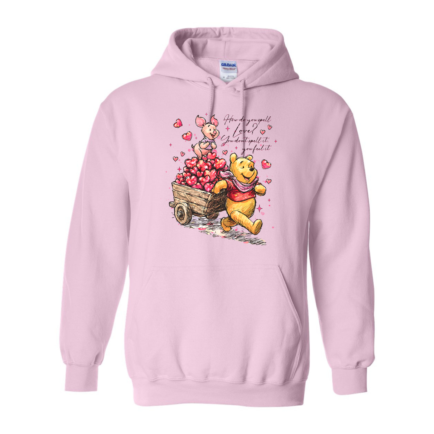 Pooh Valentine Hoodie