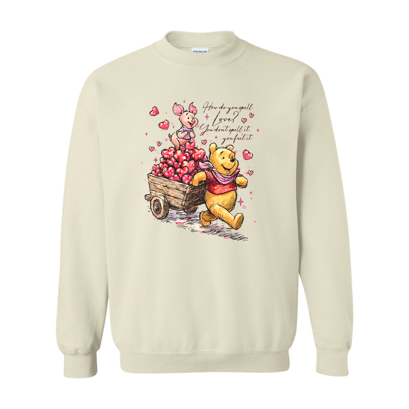 Pooh Valentine Crewneck