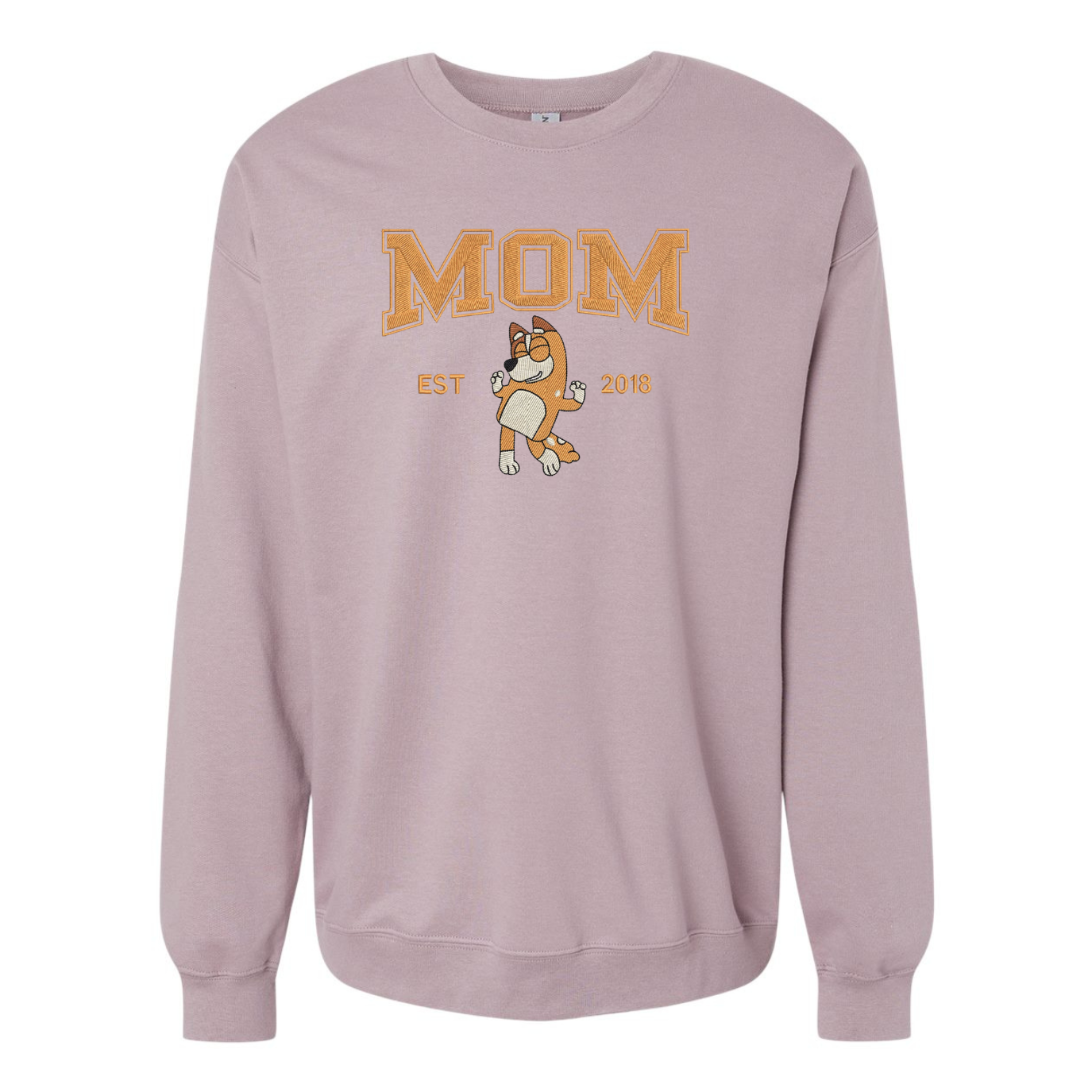 Embroidered Bluey Mom Crew