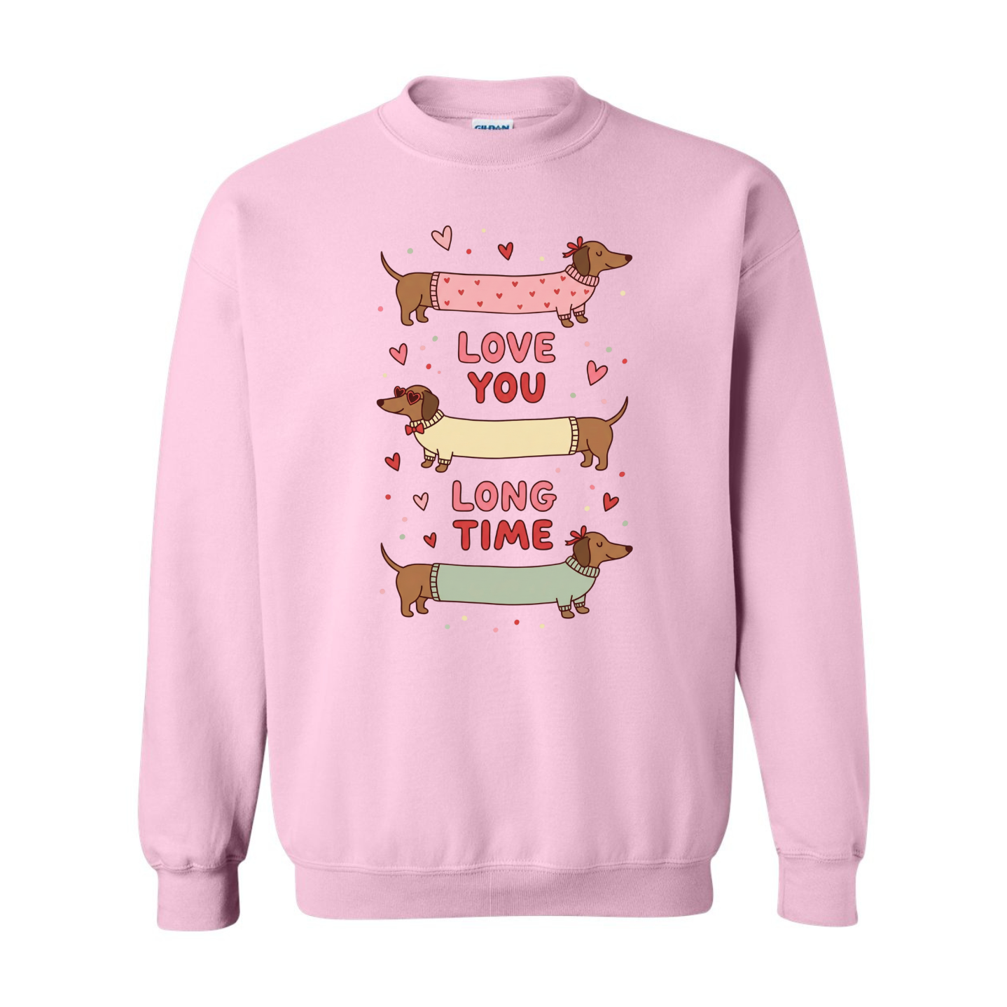 Love You Long Time Crewneck