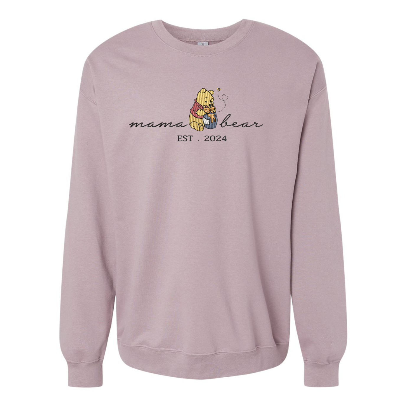 Embroidered Mama Bear Crew