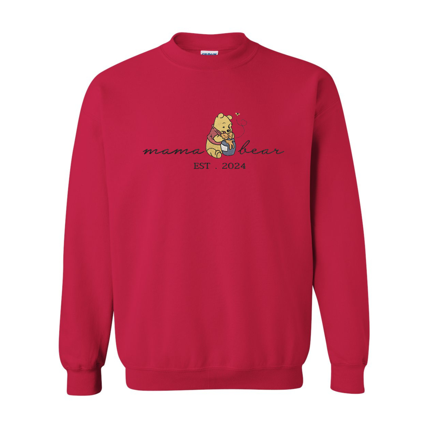 Embroidered Mama Bear Crew