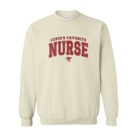 Cupids Favorite Nurse Embroidered