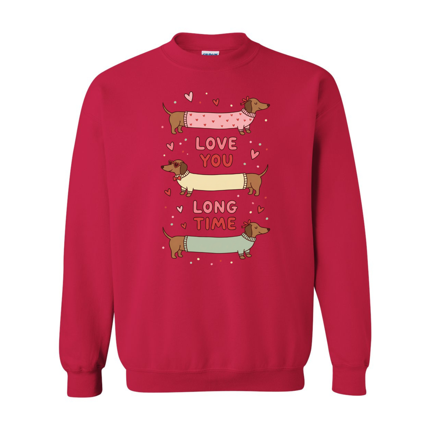Love You Long Time Crewneck