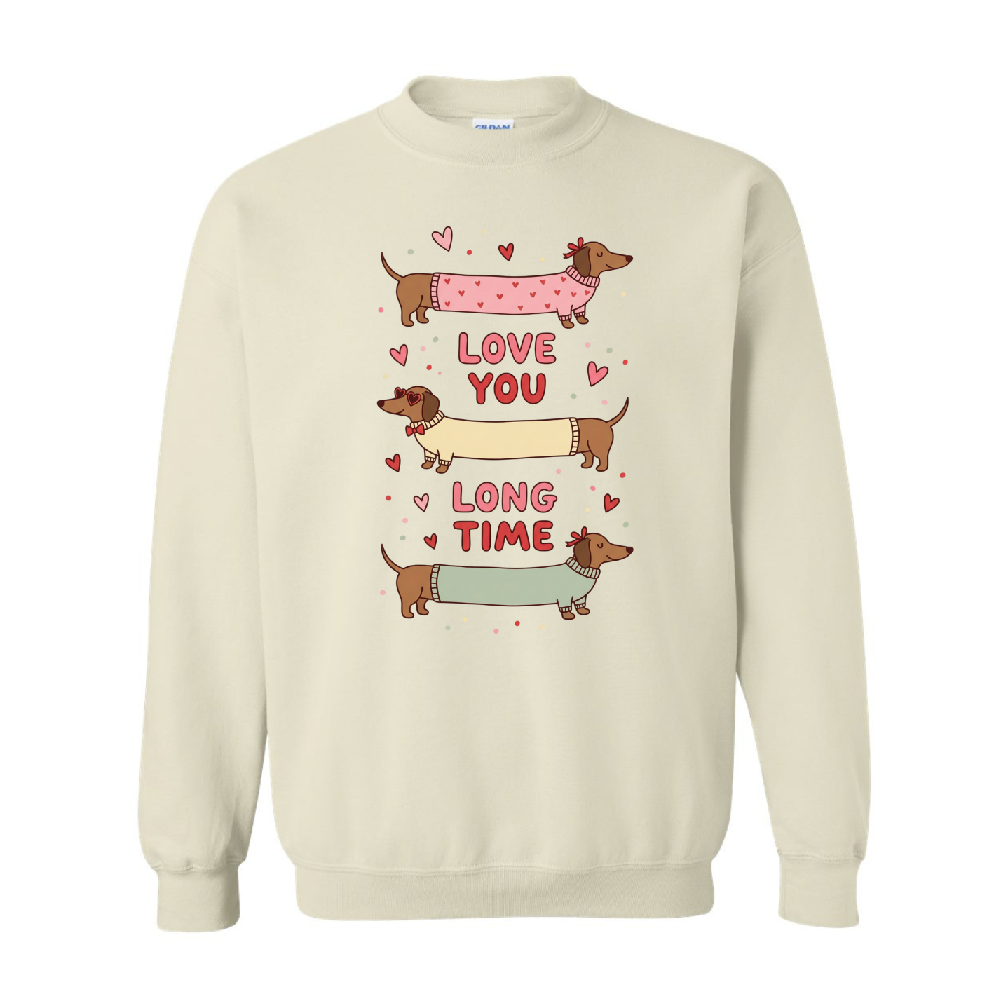 Love You Long Time Crewneck