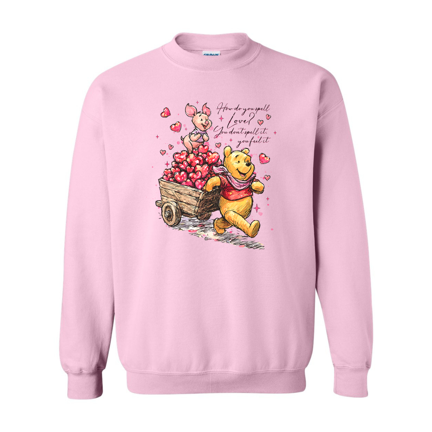 Pooh Valentine Crewneck