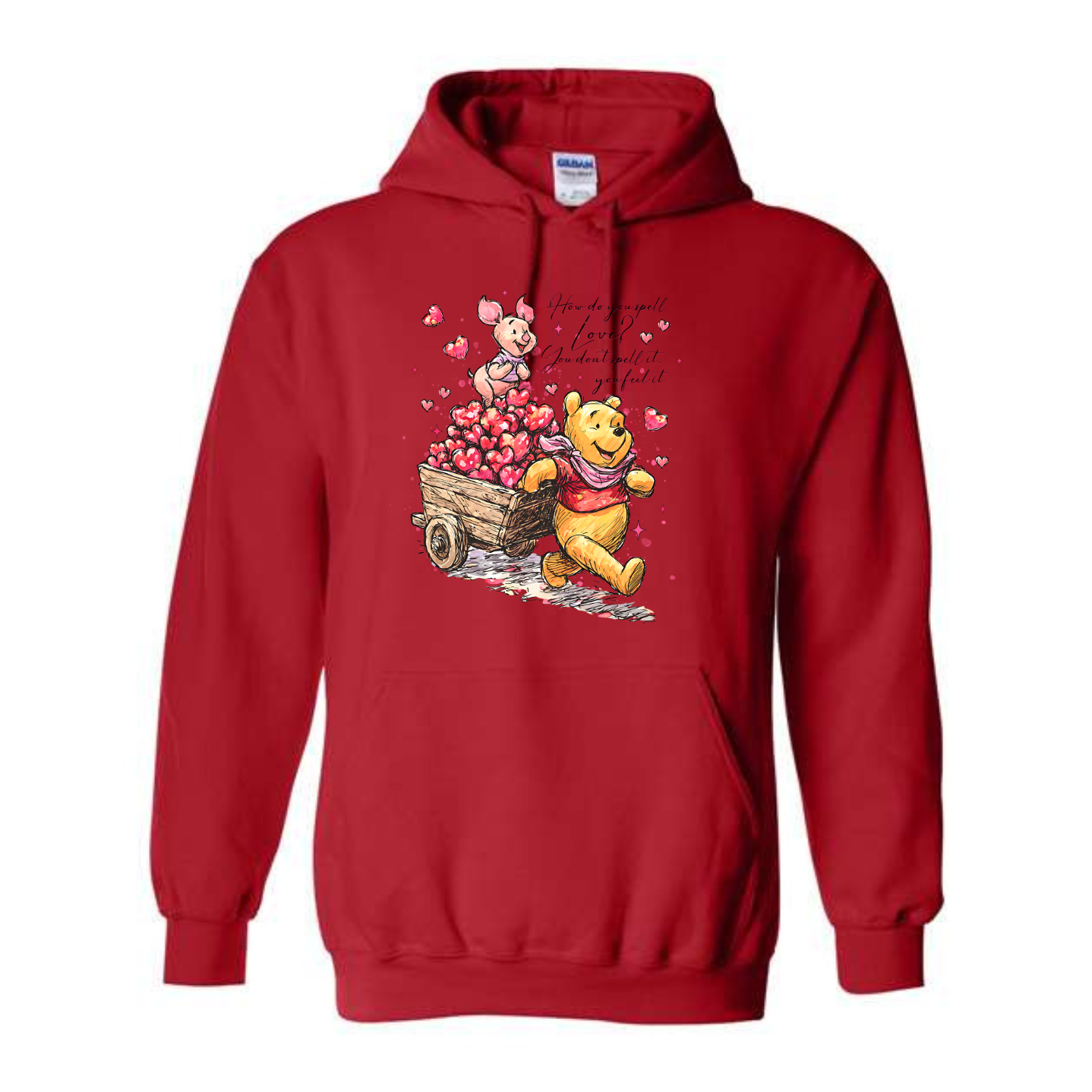 Pooh Valentine Hoodie