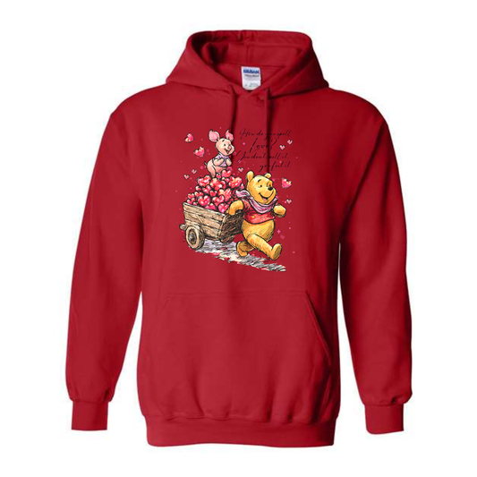 Pooh Valentine Hoodie